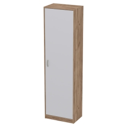 Шкаф для одежды ШО-5 цвет Дуб крафт+Серый 56/37/200 см