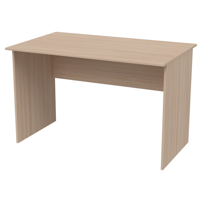 Офисный стол СТ-4 цвет Дуб Молочный 120/73/75,4 см