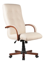 Кресло для руководителя RIVA M 165 A Светло-бежевый