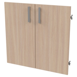 Двери низкие ДВ-42+С-17М Дуб молочный 68,6/1,6/65,8