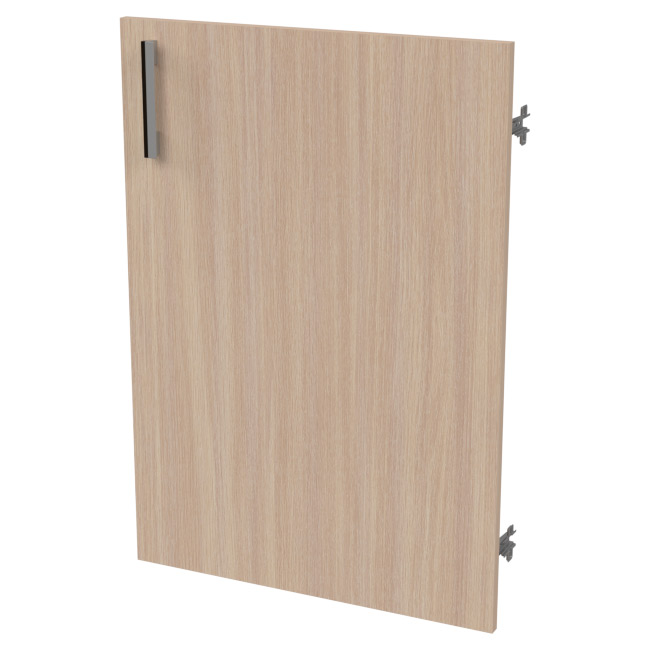 Дверь низкая ДВ-46+С-17МВ Дуб молочный 52,4/1,6/74,8