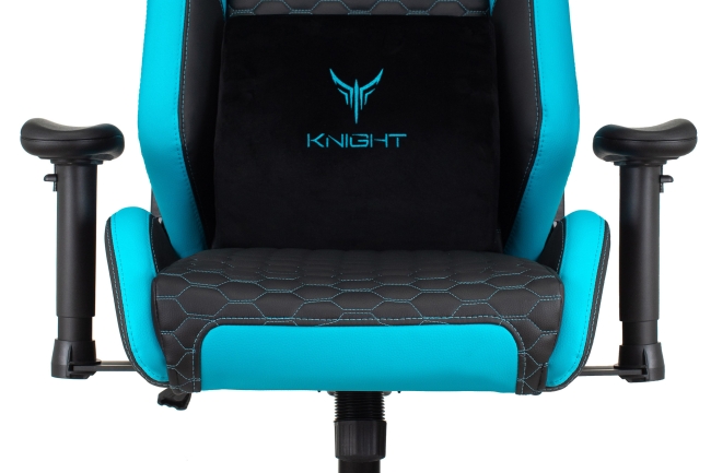 Кресло игровое KNIGHT NEON LBLUE