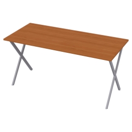 Стол на металлокаркасе СМХ-10 цвет Вишня Оксфорд 160/73/76