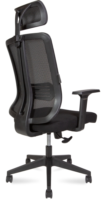 Офисное кресло Tema черная ткань