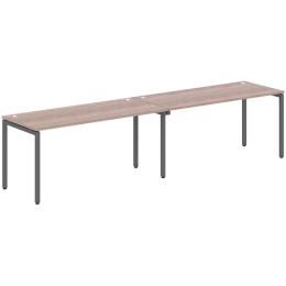 Стол офисный двойной XTEN-S XWST 3270 Антрацит Дуб Сонома