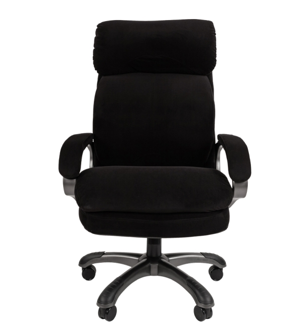 Кресло руководителя CHAIRMAN 505 home черный серый пластик