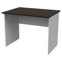 Офисный стол СТ-49 цвет Серый+Венге 100/73/76 см