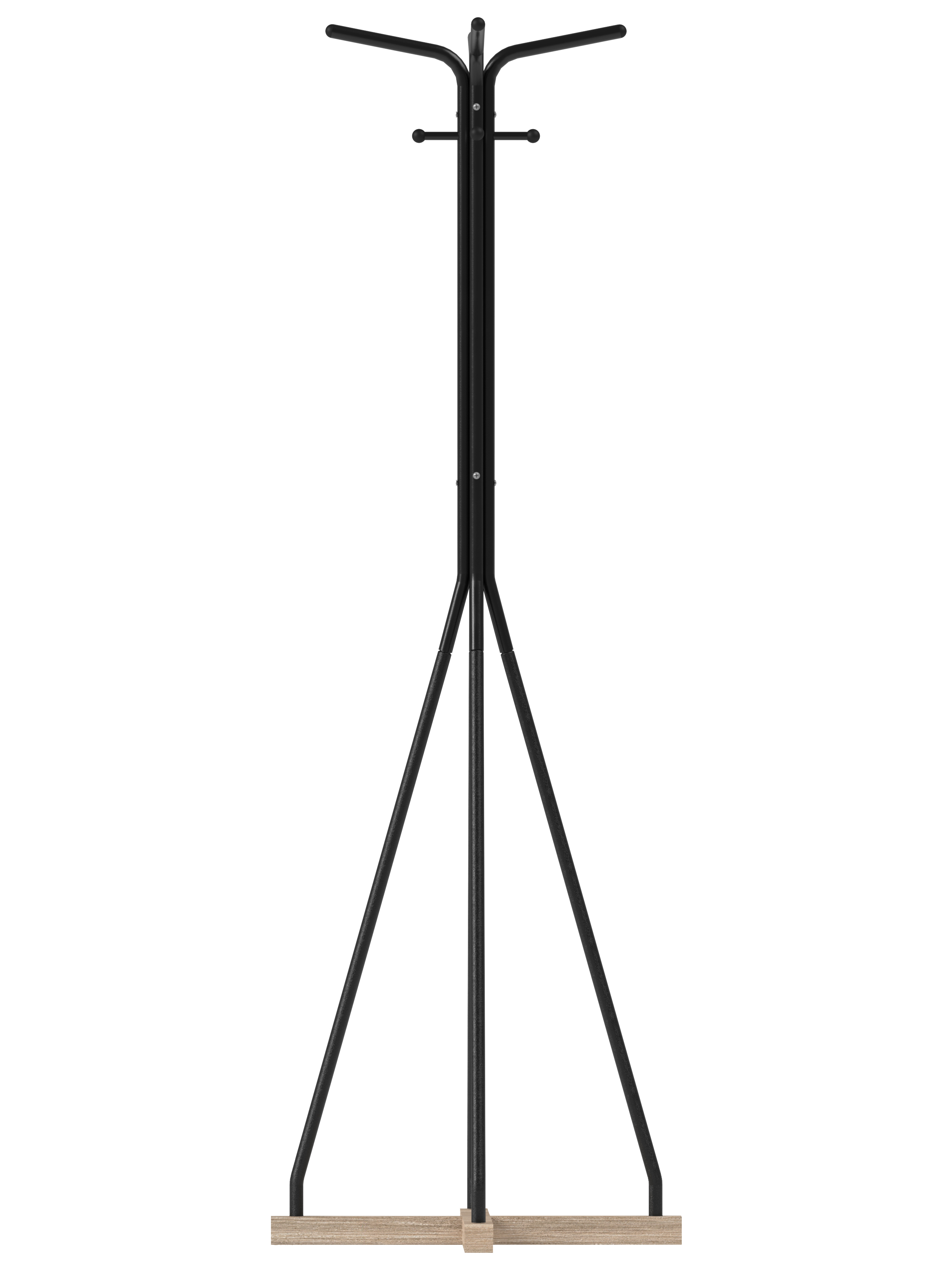 Вешалка напольная Галилео 218 черный/шимо