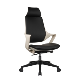 Офисное кресло Riva Design Q1-BH Черное+Белое