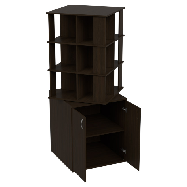 Офисный шкаф ШУВ-3 цвет Венге 77/77/200 см