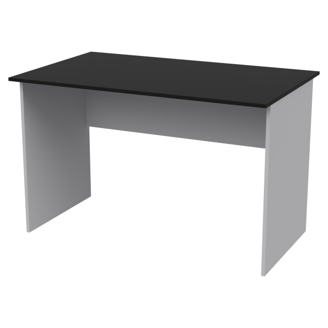 Стол для офиса СТ-4 Серый-Черный 120/73/75,6