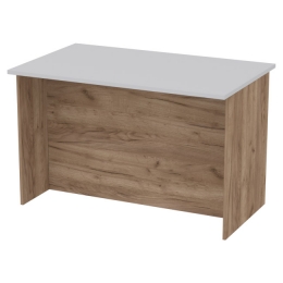 Переговорный стол  СТСЦ-9 цвет Дуб Крафт+Серый 120/73/76 см