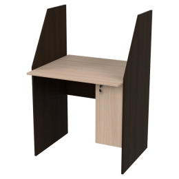 Компьютерный стол СК-18 цвет Венге+Дуб 80/70/120 см