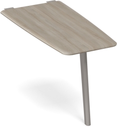 Брифинг-приставка фронтальная Вяз либерти METAL ТМ М1 074 ВЛ 130/70/73 см