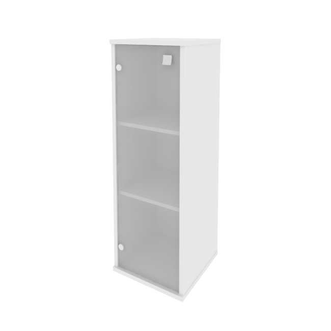 Шкаф средний узкий Л.СУ-2.4 (L) Белый