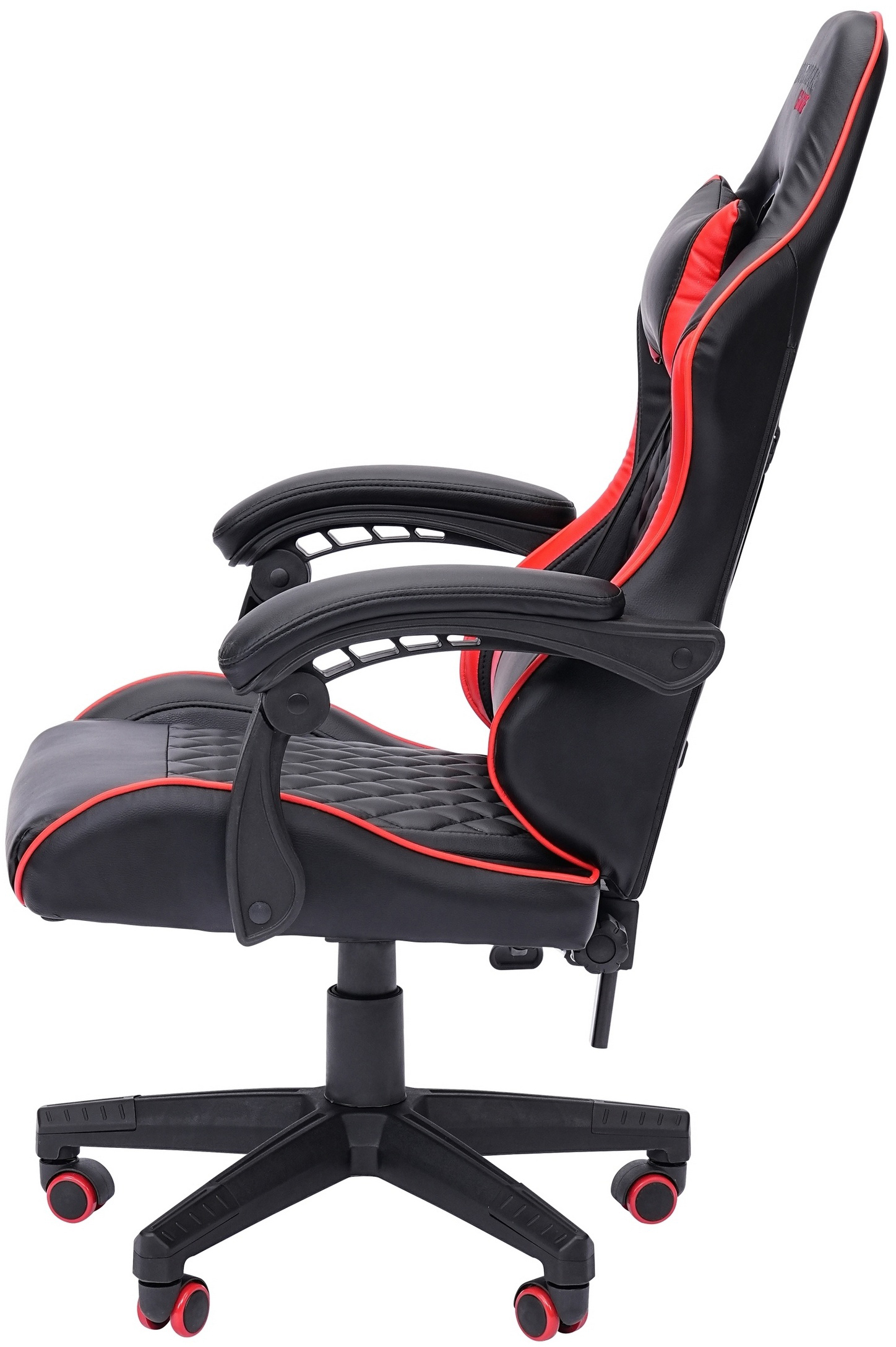 Игровое кресло CHAIRMAN CH28 экокожа черный-красный