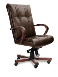 Кресло руководителя Multi Office Paris A коричневое