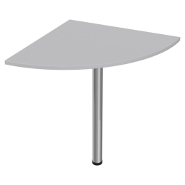 Приставка к столу СС-19+А-4 цвет Светло-серый 73/73/76 см см