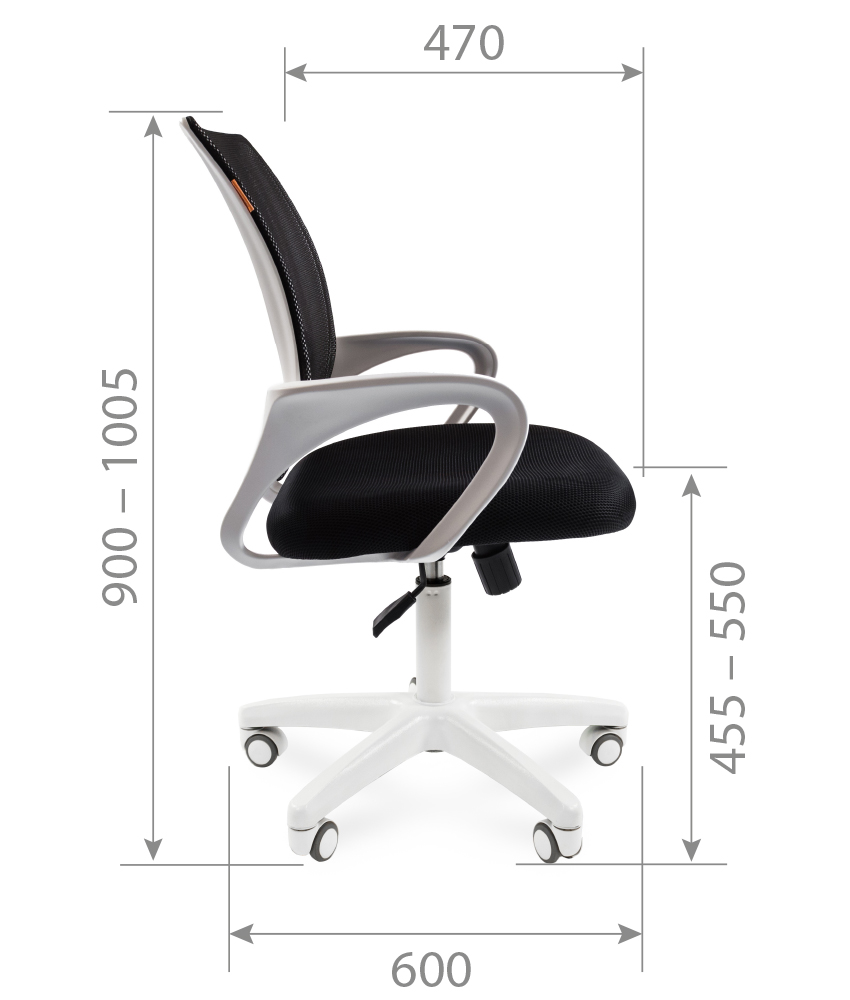Офисное кресло CHAIRMAN 696 white