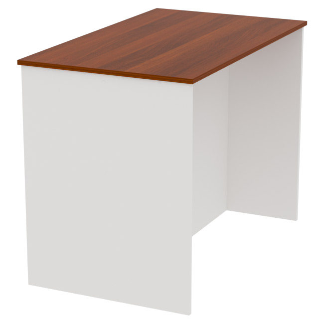 Переговорный стол  СТСЦ-1 цвет Белый+Орех 100/60/75,4 см