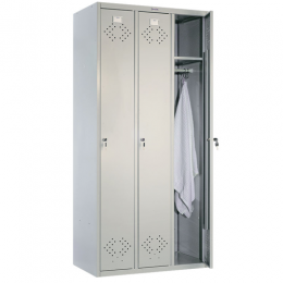 Металлический шкаф для одежды ПРАКТИК LS-31