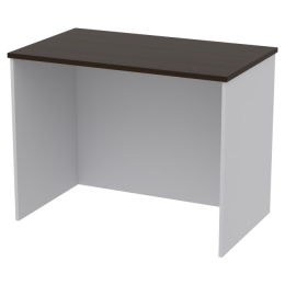 Офисный стол СТЦ-45 цвет Серый+Венге 100/60/76 см