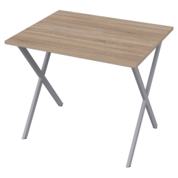 Стол на металлокаркасе СМХ-8 цвет Дуб Сонома 90/73/76