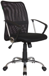 Офисное кресло RIVA 8075 Черная сетка