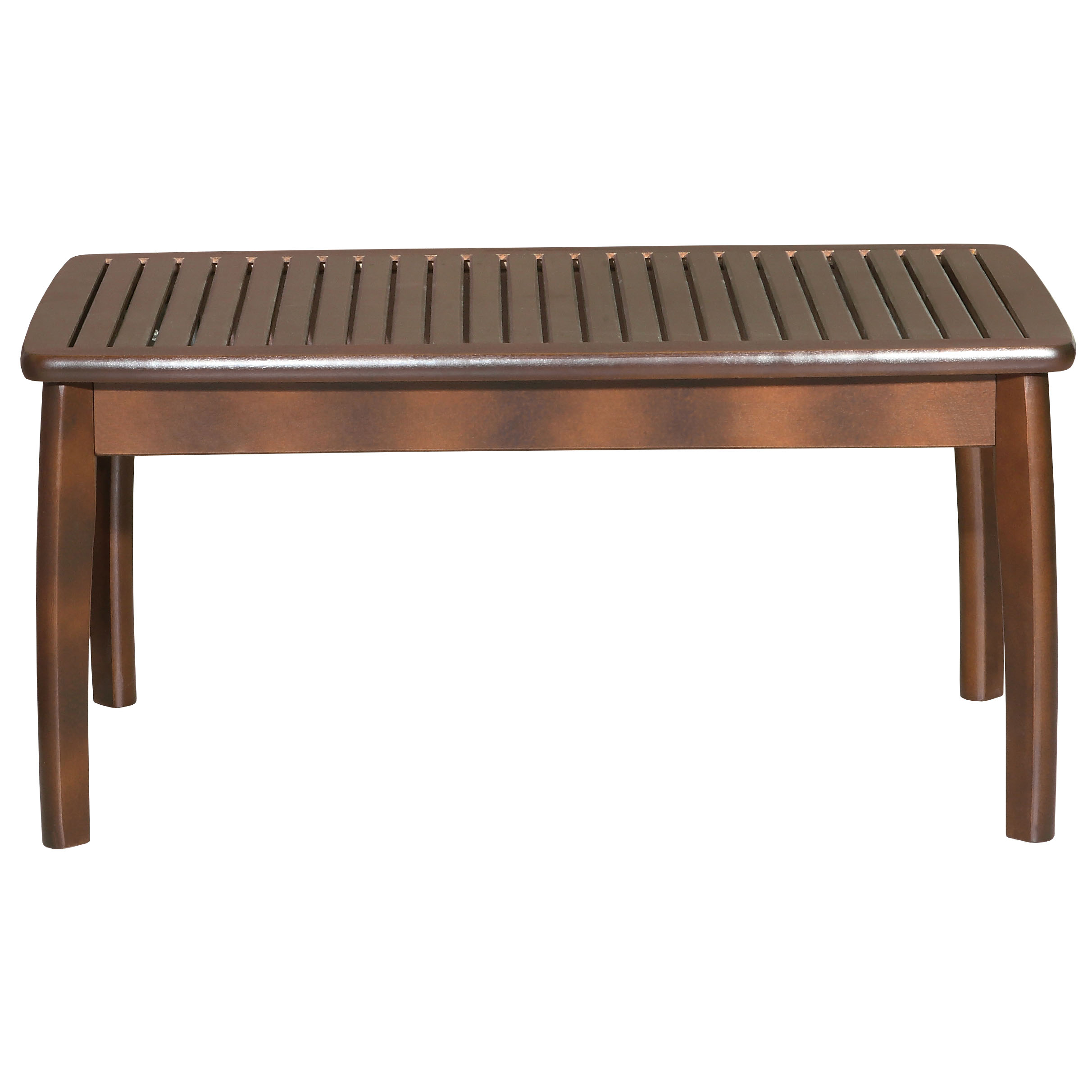 Стол журнальный Массив решетка орех