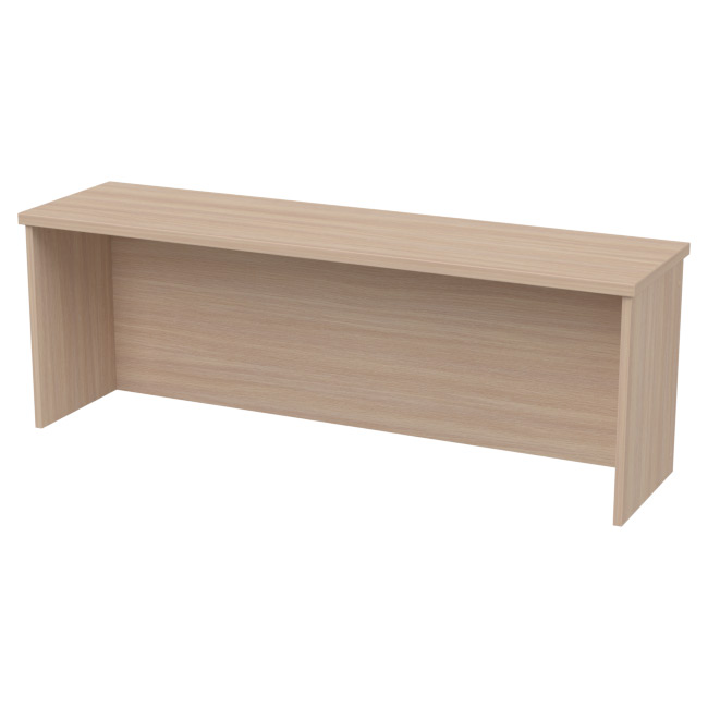 Надставка на стол Н-23 цвет дуб Молочный 120/32/42 см