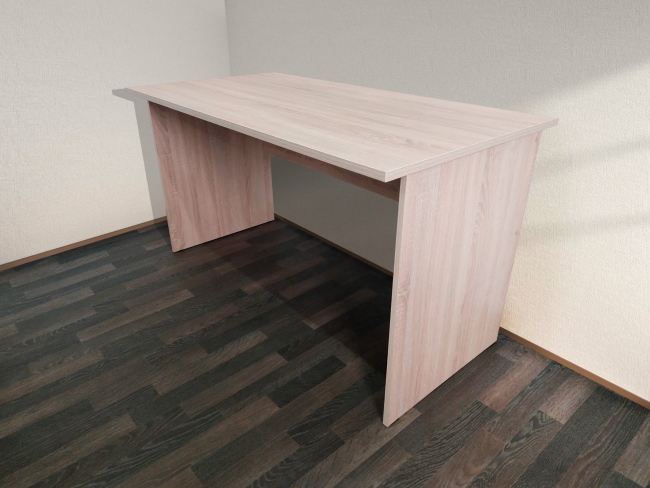 Офисный стол СТ-48 цвет Дуб Сонома 140/73/76 см