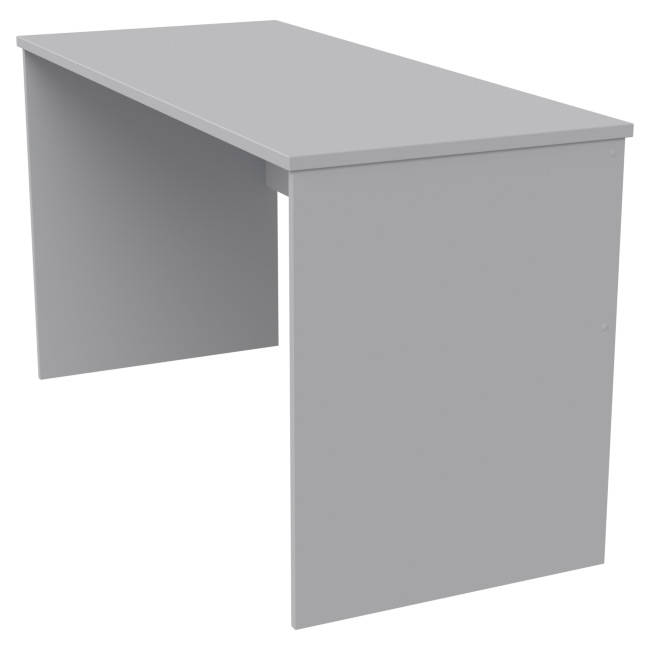 Офисный стол СТ-42 цвет Серый 140/60/76 см