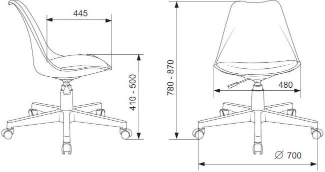 Кресло Бюрократ CH-W333/VELV20