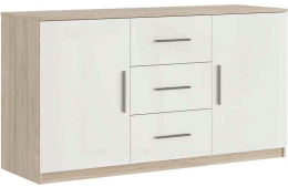 Креденция с ящиками ASTI AST33941721 Вяз/белый