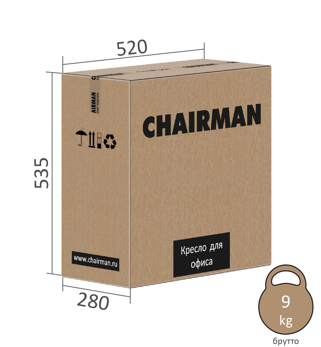 Кресло детское CHAIRMAN CH106 розовое