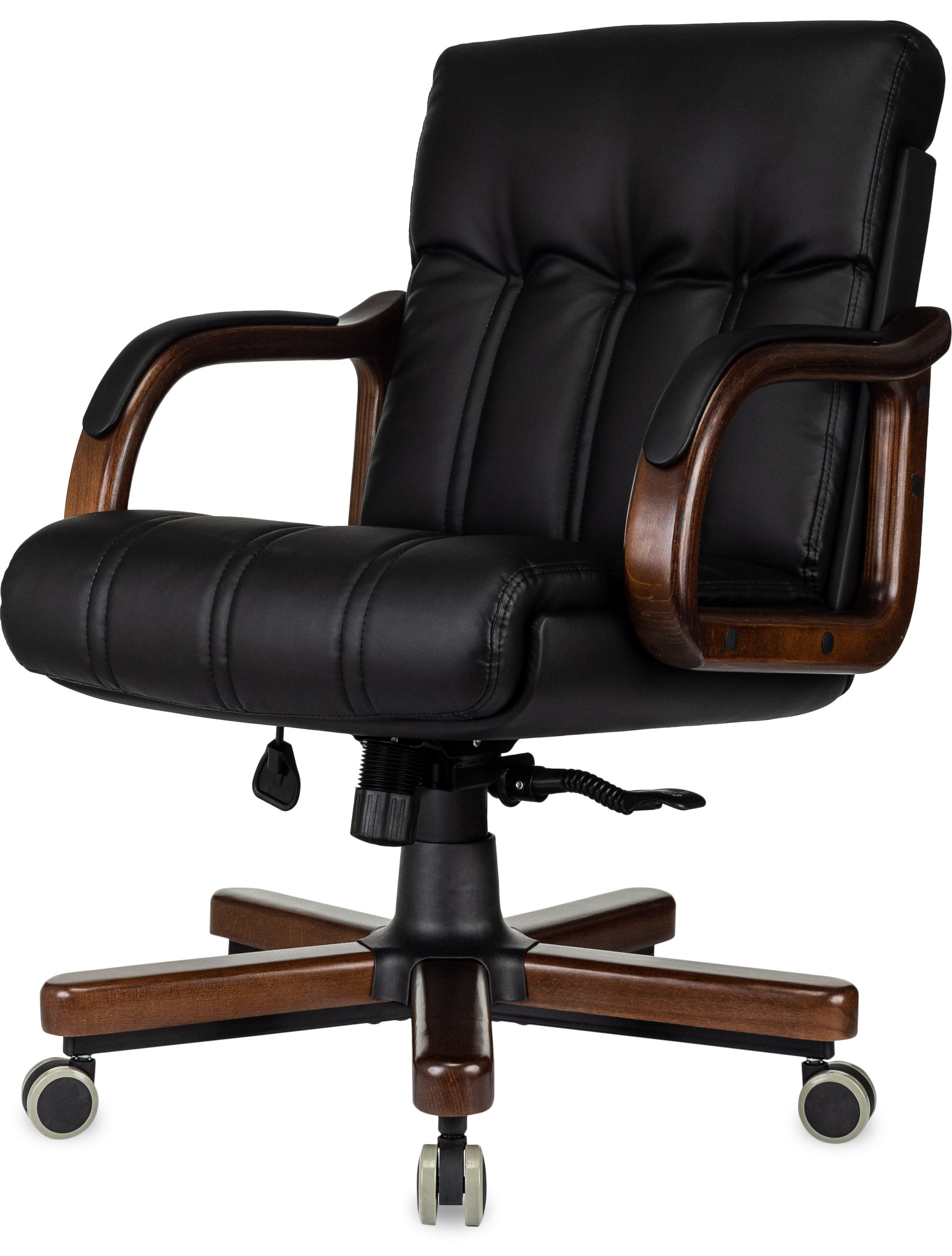 Кресло руководителя Бюрократ T-9932W-LOW/ECO-B
