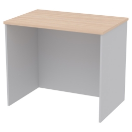 Офисный стол СТЦ-41 цвет Серый+дуб 90/60/76 см