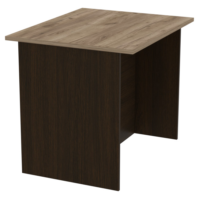 Переговорный стол СТСЦ-8 цвет Венге+Дуб Крафт 90/73/76 см