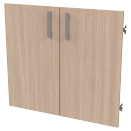 Двери низкие ДВ-39+С-17М Дуб молочный 73/1,6/65,8