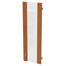 Дверь в рамке ДВ-62 Вишня Оксфорд стекло матовое 36,5/1,6/113,1