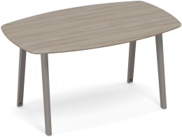 Стол для переговоров овальный Вяз либерти METAL ТМ М1 145 ВЛ 160/100/75,6