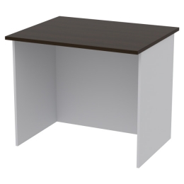 Офисный стол СТЦ-8 цвет Серый + Венге 90/73/76 см