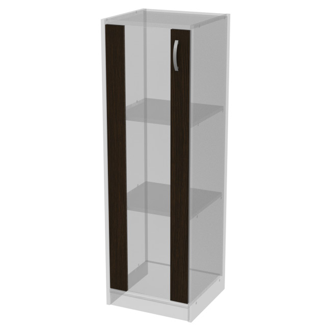 Дверь в рамке ДВ-62 Венге стекло прозрачное 36,5/1,6/113,1