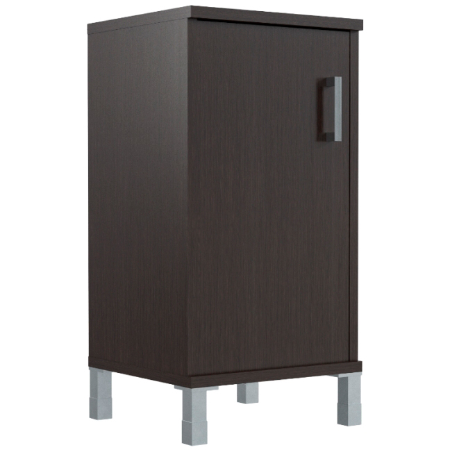 Шкаф-колонка низкая с глухой дверью B 411.2 L Венге Магия 47,5/45/92