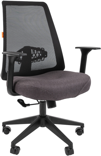 Офисное кресло CHAIRMAN 535 LT черный-серый