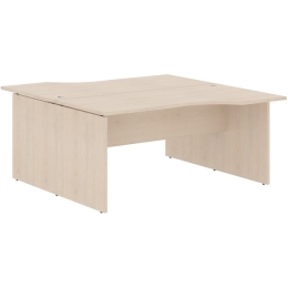 Заказать в Москве Стол офисный двойной XTEN X2CET 169.1 Бук Тиара 160/180/75 см Стол офисный двойной XTEN X2CET 169.1 Бук Тиара 160/180/75 см