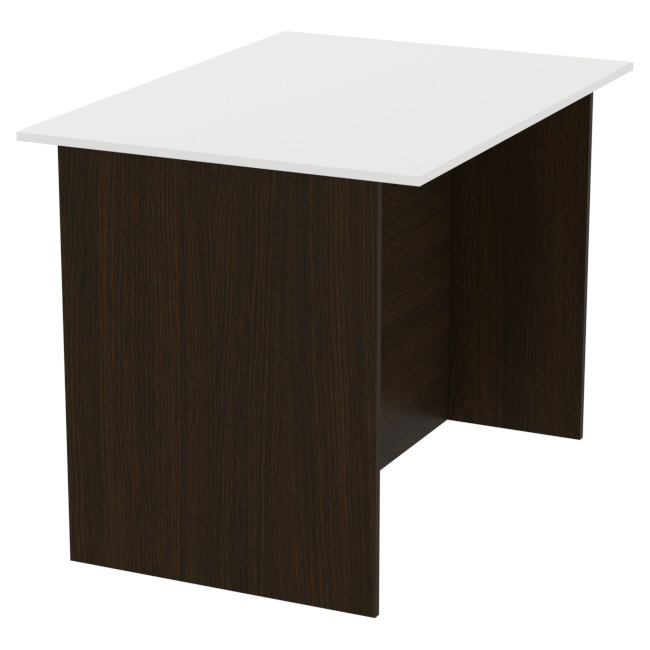 Переговорный стол  СТСЦ-2 цвет Венге+Белый 100/73/75,4 см