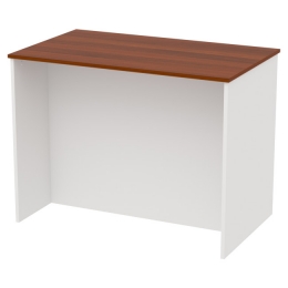 Переговорный стол  СТСЦ-1 цвет Белый+Орех 100/60/75,4 см