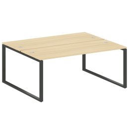 Рабочая станция на О-образном м/к METAL SYSTEM БО.РАС-СП-2.5 Акация Антрацит