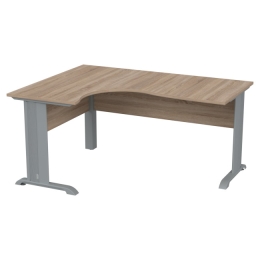 Стол на металлокаркасе СТУ-П-М цвет Дуб Сонома 160/120/74 см